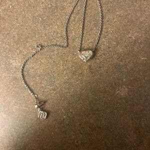 Silver Heart Pendant Necklace